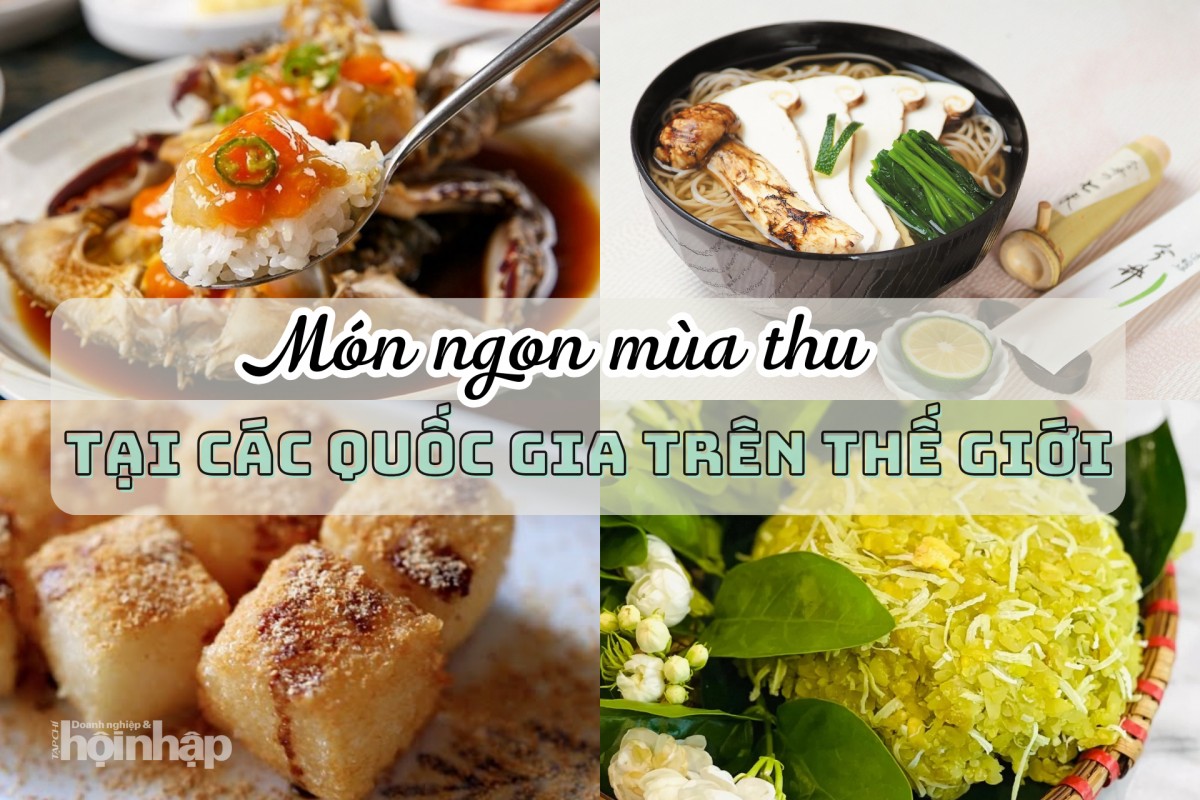 Ẩm thực mùa thu tại các quốc gia trên giới