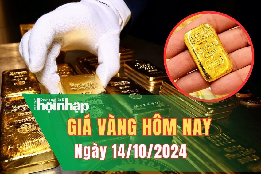 Giá vàng hôm nay 14/10: Vàng miếng SJC tăng trong phiên đầu tuần?