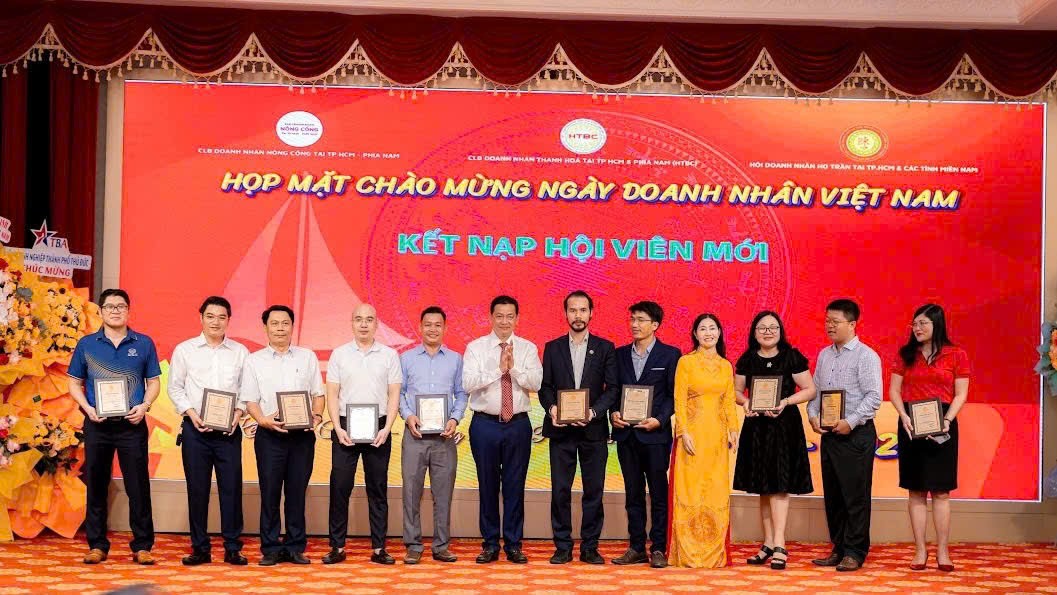 Hội Doanh nhân họ Trần và DN Thanh Hóa KV phía Nam họp mặt kỷ niệm ngày Doanh nhân VN