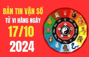 Tử vi - Vận số ngày 17/10/2024 – 4 con giáp vận đỏ vây quanh, có quý nhân, may mắn