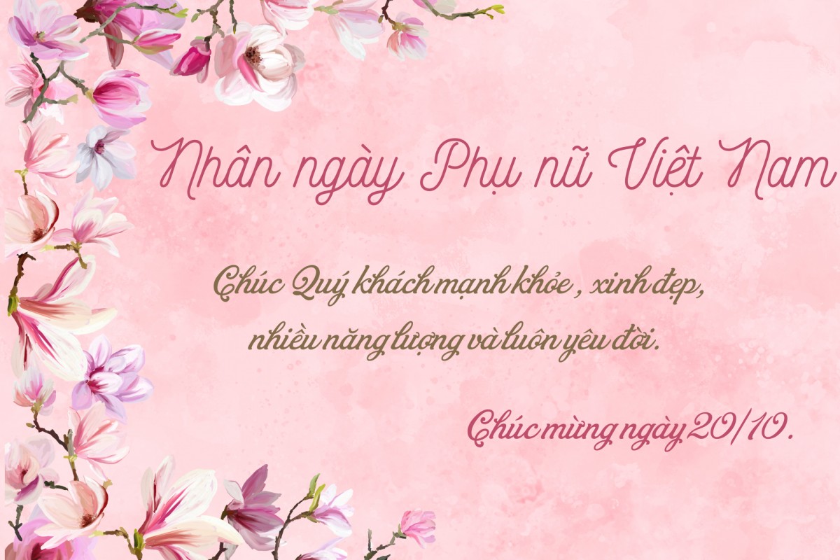 Lời chúc mừng chị em nhân ngày 20 10 - Tôn vinh vẻ đẹp và sức mạnh của phụ nữ
