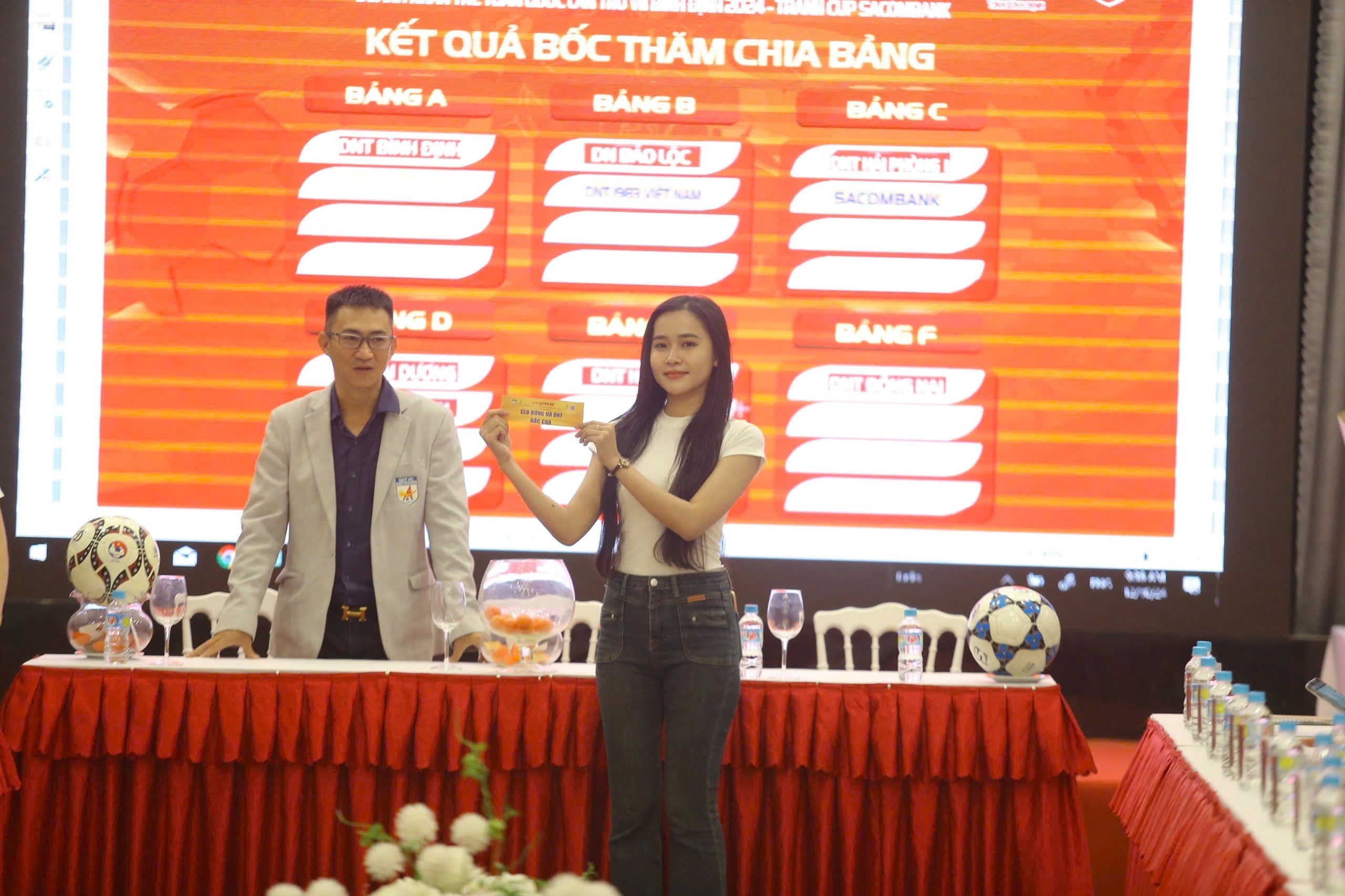 Bốc thăm chia bảng Giải bóng đá Doanh nhân trẻ toàn quốc 2024