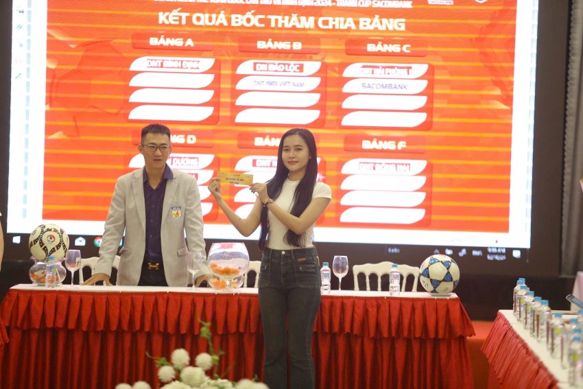 Bốc thăm chia bảng các đội tham gia 