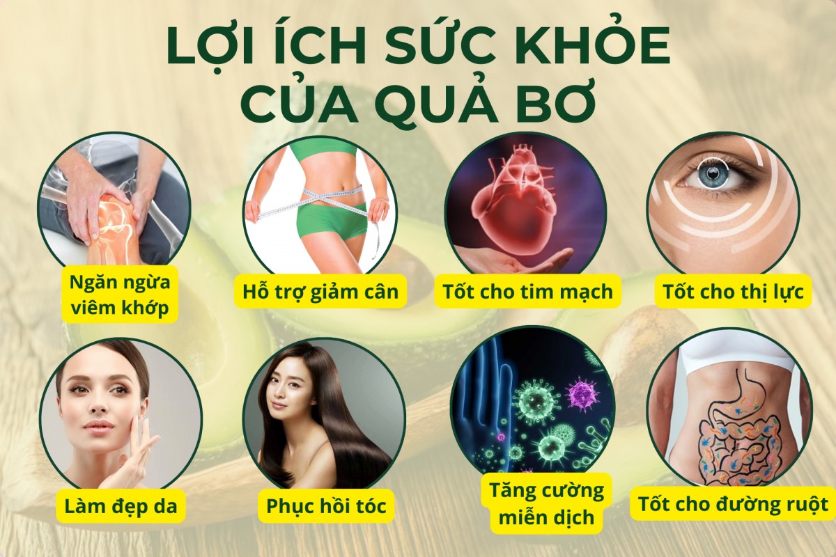 Lợi ích bất ngờ của quả bơ