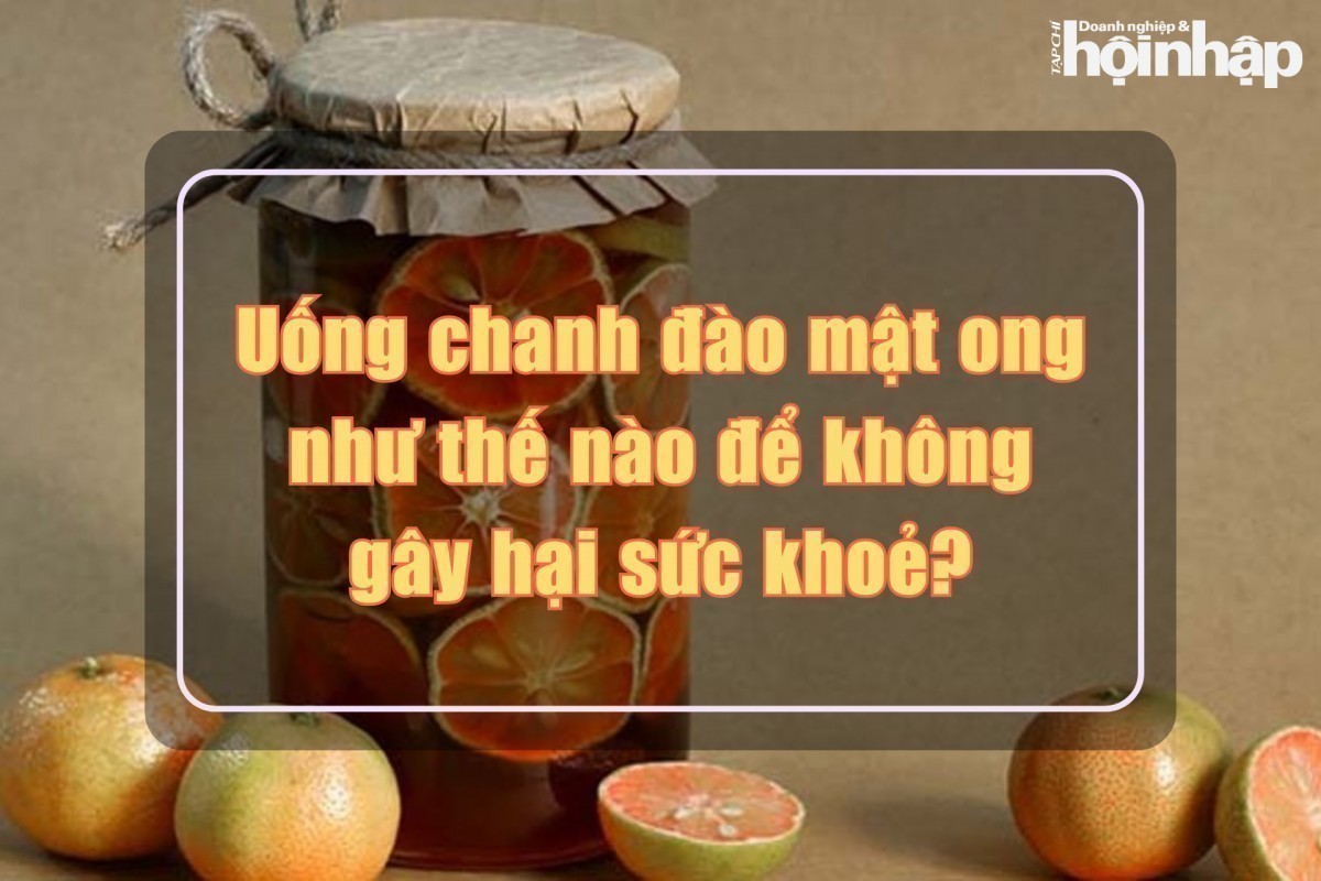 Uống chanh đào mật ong như thế nào để không gây hại sức khoẻ? Uống chanh đào mật ong như thế nào để không gây hại sức khoẻ?