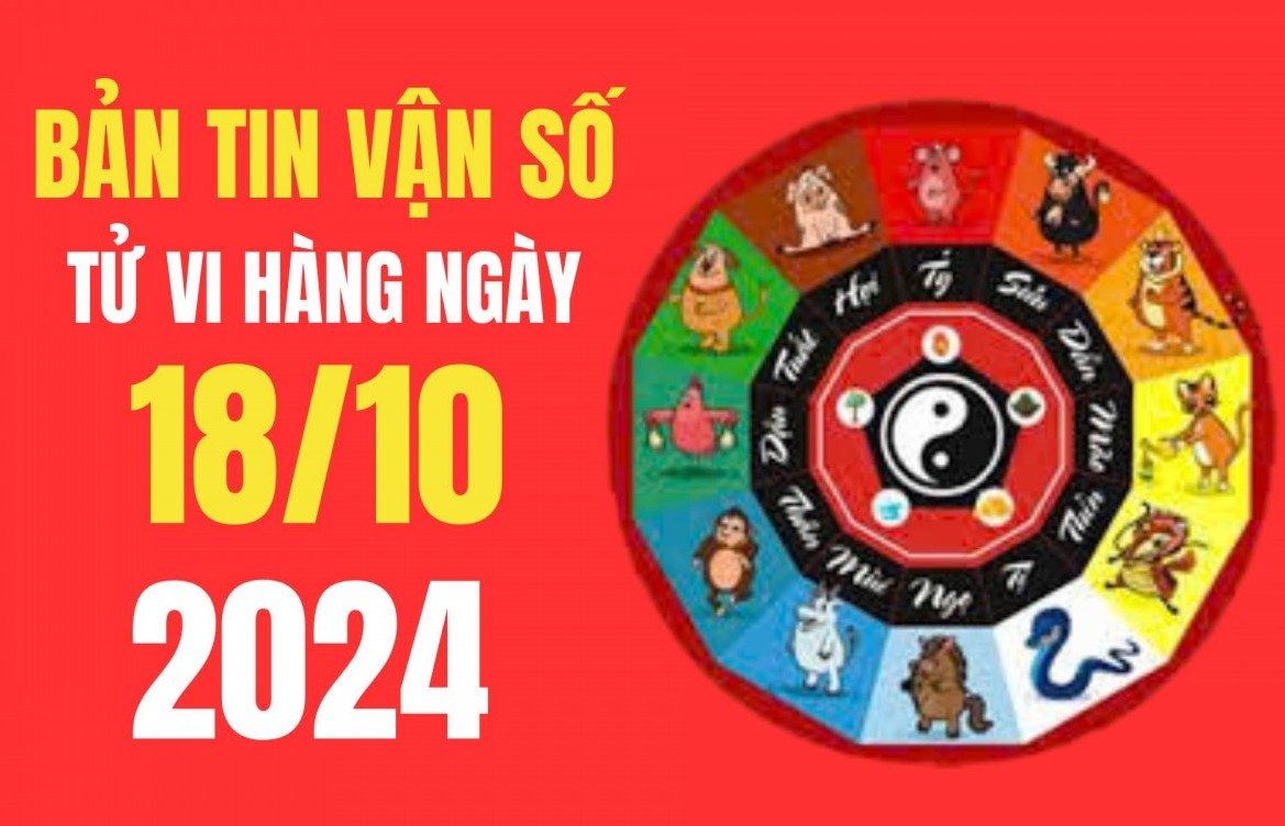 Tử vi - Vận số ngày 18/10/2024: Tuổi nào may mắn, nhiều tài lộc?