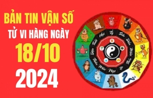 Tử vi - Vận số ngày 18/10/2024: Tuổi nào may mắn, nhiều tài lộc?