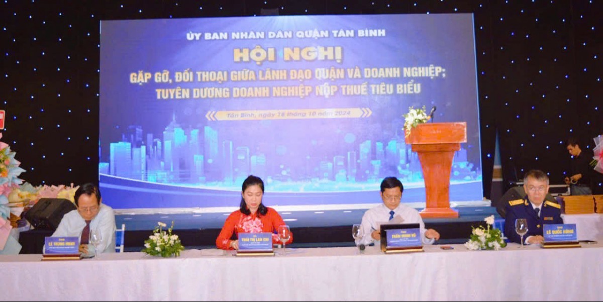 Quận Tân Bình (TP. HCM): Gặp gỡ, đối thoại giữa lãnh đạo quận và doanh nghiệp