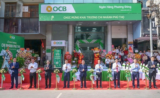 Khai trương chi nhánh Ngân hàng OCB đầu tiên tại tỉnh Phú Thọ