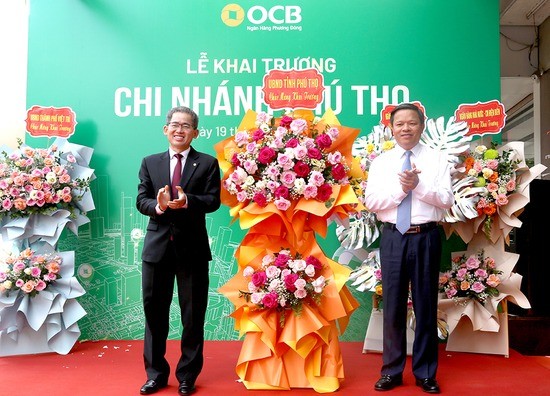 Khai trương chi nhánh Ngân hàng OCB đầu tiên tại tỉnh Phú Thọ