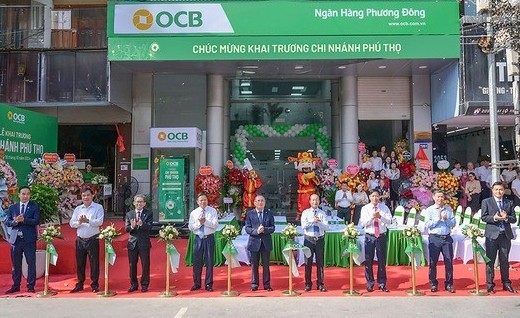 Khai trương chi nhánh Ngân hàng OCB đầu tiên tại tỉnh Phú Thọ