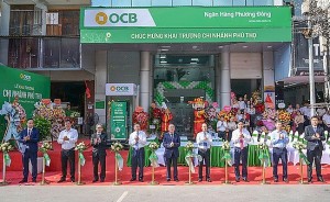 Khai trương chi nhánh Ngân hàng OCB đầu tiên tại tỉnh Phú Thọ