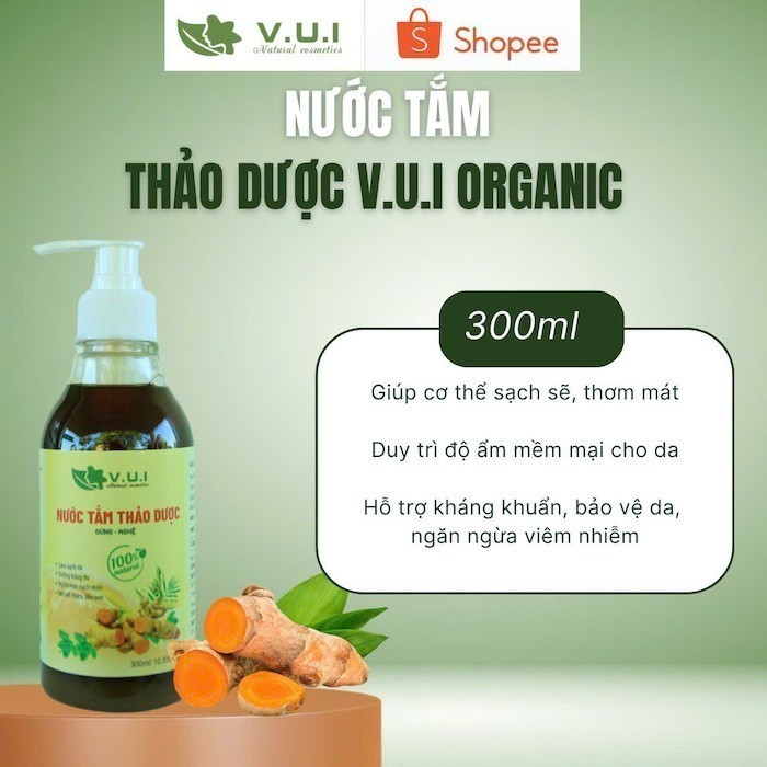 Nước tắm Thảo dược V.U.I Nước tắm Thảo dược V.U.I