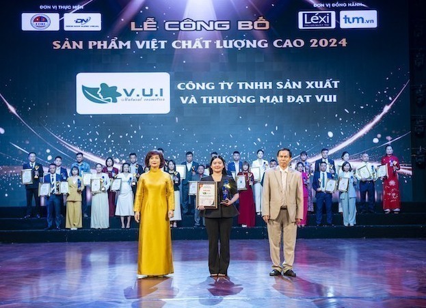 Thảo dược V.U.I đạt danh hiệu “Sản phẩm Việt chất lượng cao”