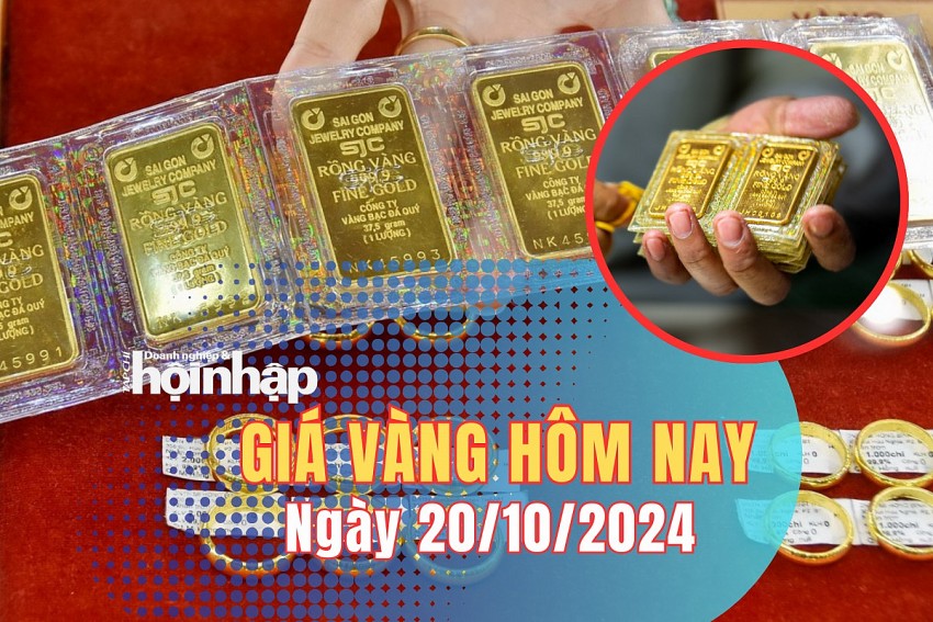 Giá vàng hôm nay 20/10: Trang sức vàng tăng giá ngày lễ 20/10