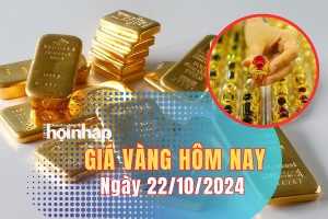 Giá vàng hôm nay 22/10: Vàng 9999 đồng loạt tăng mạnh 1 triệu đồng/lượng