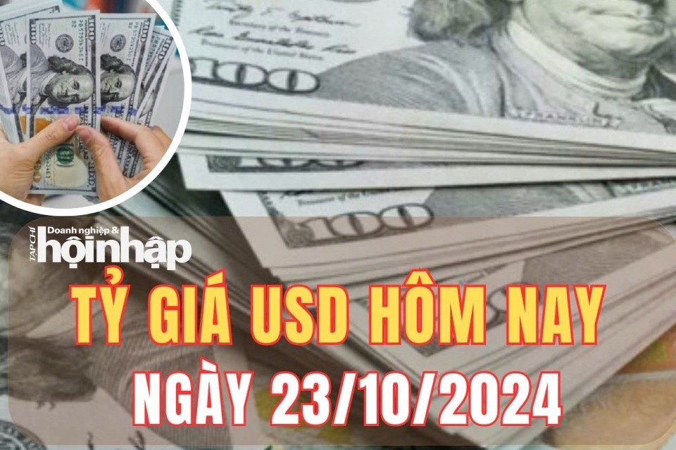 Tỷ giá USD hôm nay 23/10/2024: Chỉ số USD Index tăng 0,05%, đạt mức 104,07 điểm