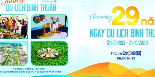 Tuần lễ Du lịch Bình Thuận năm 2024 chính thức khai mạc vào ngày 24/10