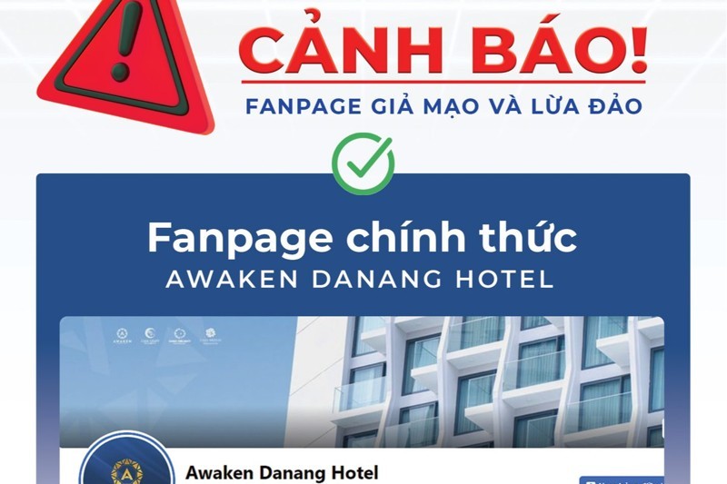 Cảnh báo fanpage giả mạo khách sạn chiếm đoạt tiền cọc