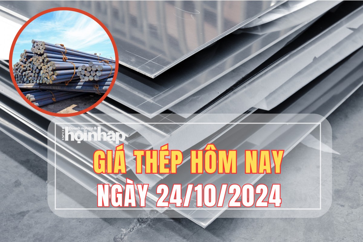 Giá thép hôm nay ngày 24/10: Giá thép cuộn, thanh vằn tăng cao hàng loạt