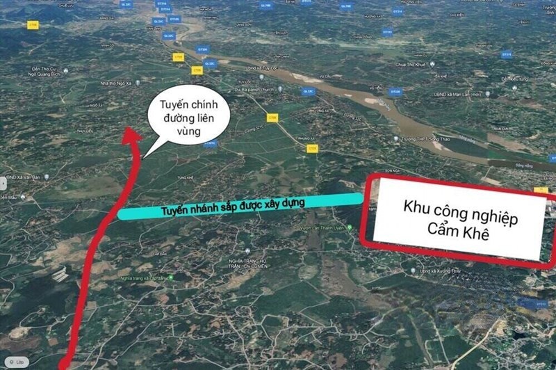 Phú Thọ: Lộ diện doanh nghiệp trúng gói thầu xây dựng tuyến nhánh trị giá 121 tỉ đồng trong dự án đường liên vùng