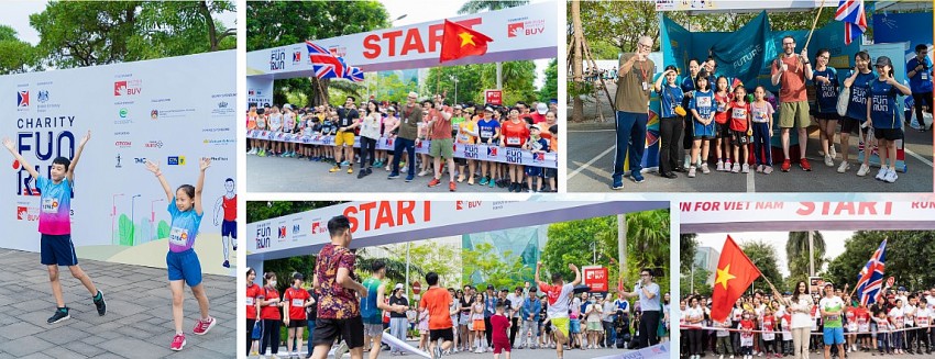 Giải chạy bộ BritCham Fun Run 2024: Gây quỹ cho giáo dục và y tế tại Việt Nam