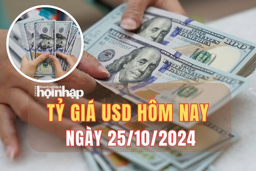 Tỷ giá USD hôm nay 25/20/2024: