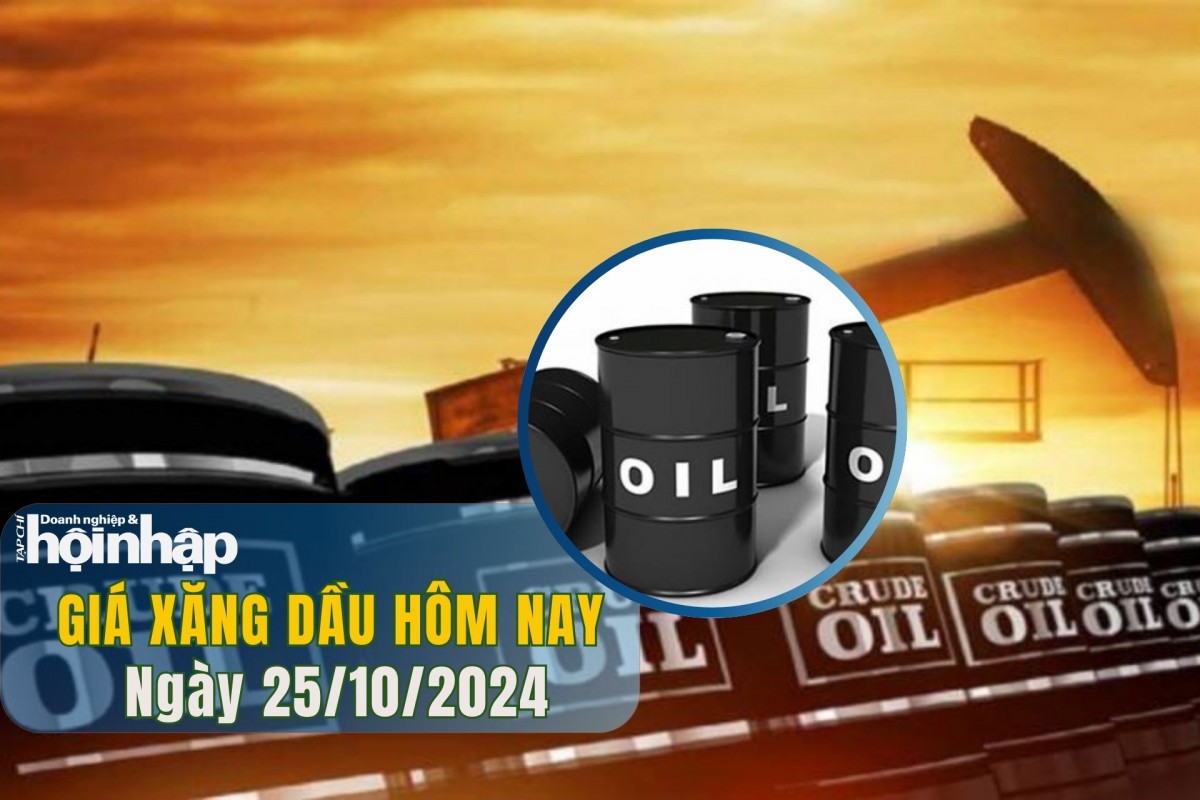 Giá xăng dầu hôm nay 25/10/2024: Giá dầu thế giới giảm sau 3 phiên tăng liên tiếp 