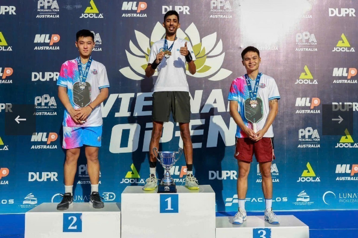Team D-Joy “thắng lớn” tại giải đấu pickleball PPA Tour Australia - Việt Nam Open 2024