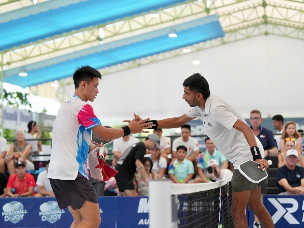 Team D-Joy “thắng lớn” tại giải đấu pickleball PPA Tour Australia - Việt Nam Open 2024