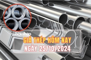 Giá thép hôm nay 25/10: Biến chuyển trên thị trường thép quốc tế