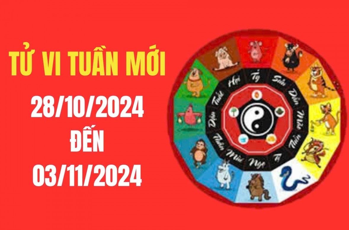 Tử vi 12 con giáp tuần mới từ 28/10 - 03/11/2024: Tý, Mùi, Thân, Tuất may mắn