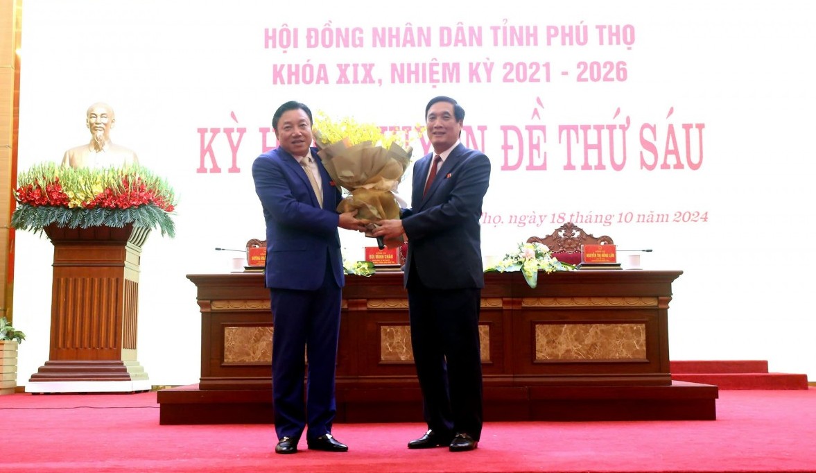 Thủ tướng Chính phủ phê chuẩn chức vụ Phó Chủ tịch UBND tỉnh Phú Thọ