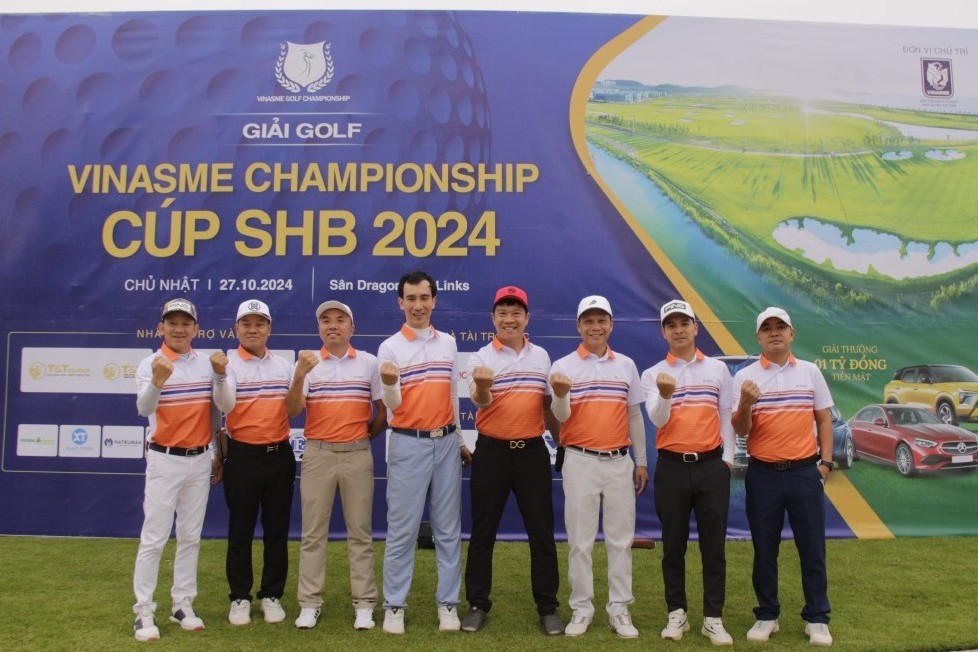 Khai mạc Giải golf VINASME Championship Cúp SHB 2024: Hấp dẫn từ sân chơi đẳng cấp đến giải thưởng tiền tỷ