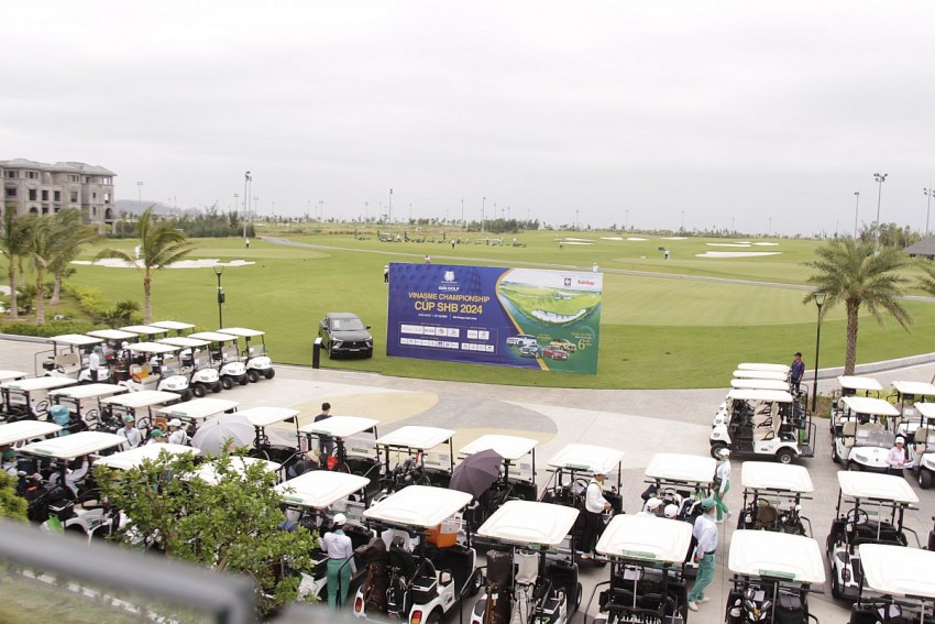 Khai mạc Giải golf VINASME Championship Cúp SHB 2024: Hấp dẫn từ sân chơi đẳng cấp đến giải thưởng tiền tỷ