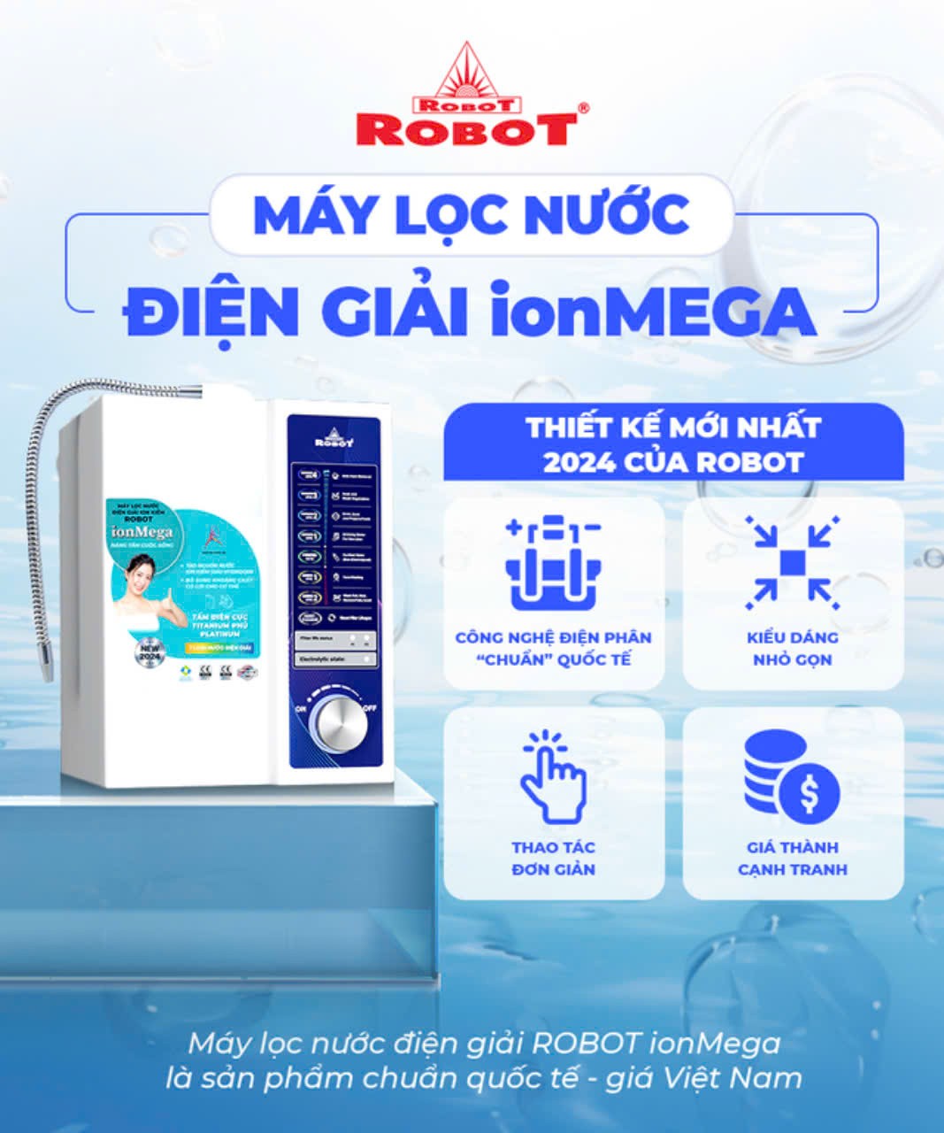 Máy lọc nước điện giải ion kiềm- giải pháp bảo vệ sức khoẻ chủ động