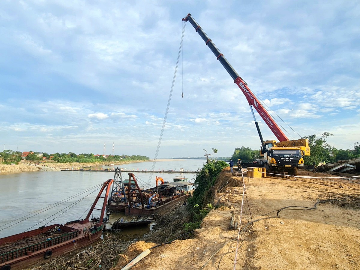 Dự toán gần 8,5 tỷ đồng cho phương án phá dỡ phần còn lại của cầu Phong Châu