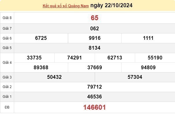 XSQNA 22/10, kết quả xổ số Quảng Nam hôm nay 22/10/2024, xổ số Quảng Nam ngày 22 tháng 10.
