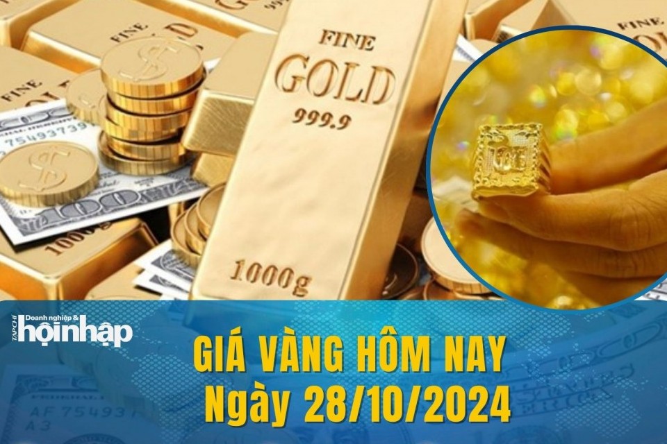 Giá vàng hôm nay 28/10: Giá vàng SJC, vàng nhẫn neo quanh 89 triệu đồng/lượng