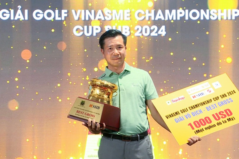 Giải golf VINASME Championship Cúp SHB 2024: Các doanh nhân thăng hoa cùng những cú swing đẳng cấp