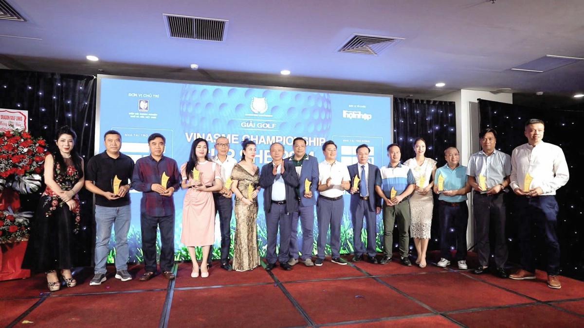 Giải golf VINASME Championship Cúp SHB 2024: Các doanh nhân thăng hoa cùng những cú swing đẳng cấp