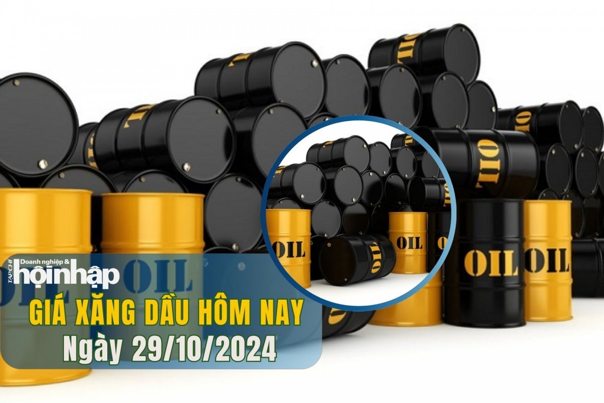 Giá xăng dầu hôm nay 29/10: Giá dầu WTI tăng nhẹ, dầu Brent giảm mạnh