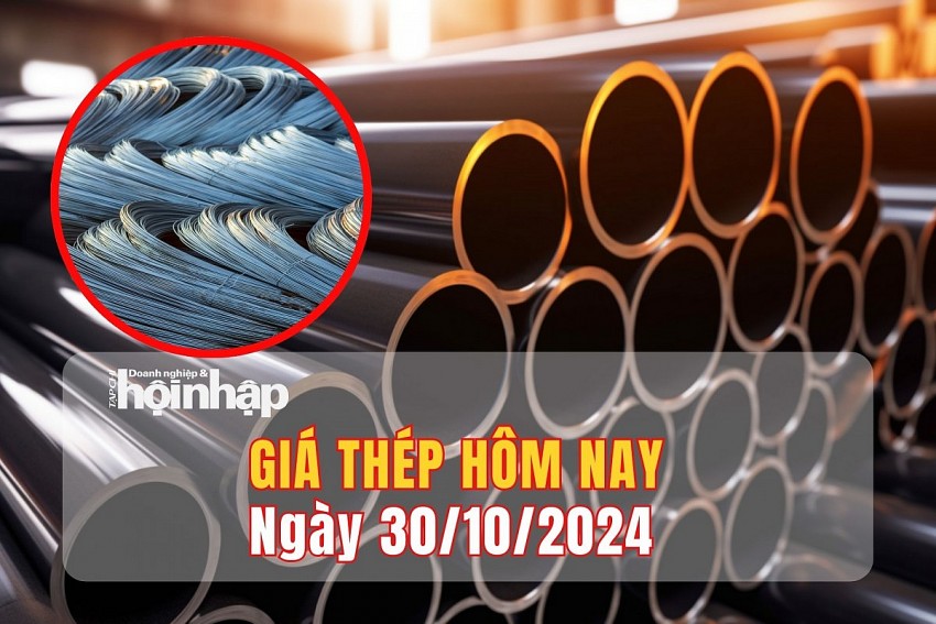 Giá thép hôm nay 30/10: Giá thép thế giới giảm mạnh