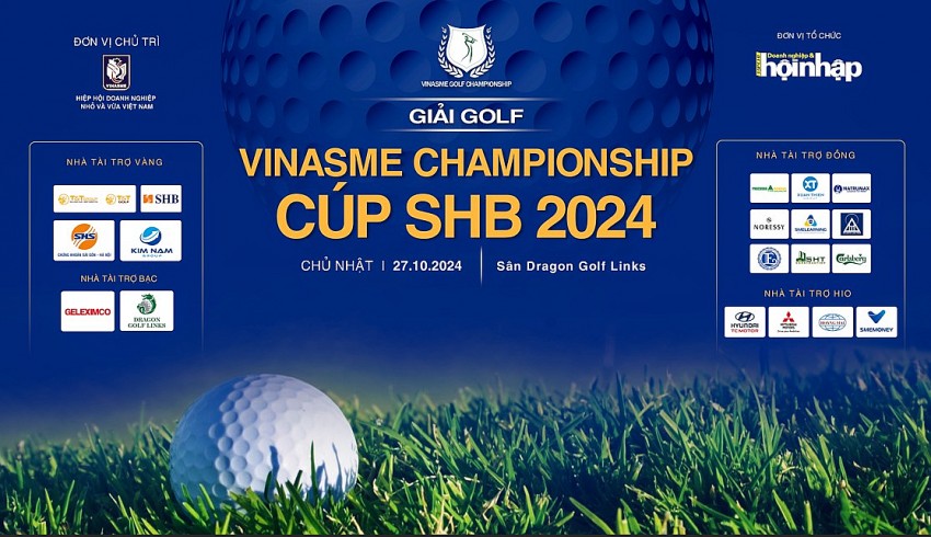 Natrumax – doanh nghiệp đồng hành cùng Giải Golf VINASME Championship Cúp SHB 2024