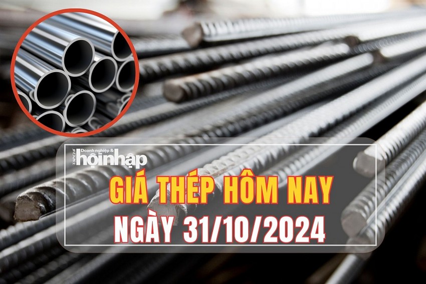 Giá thép hôm nay 31/10: Giá thép phục hồi sau đợt giảm mạnh