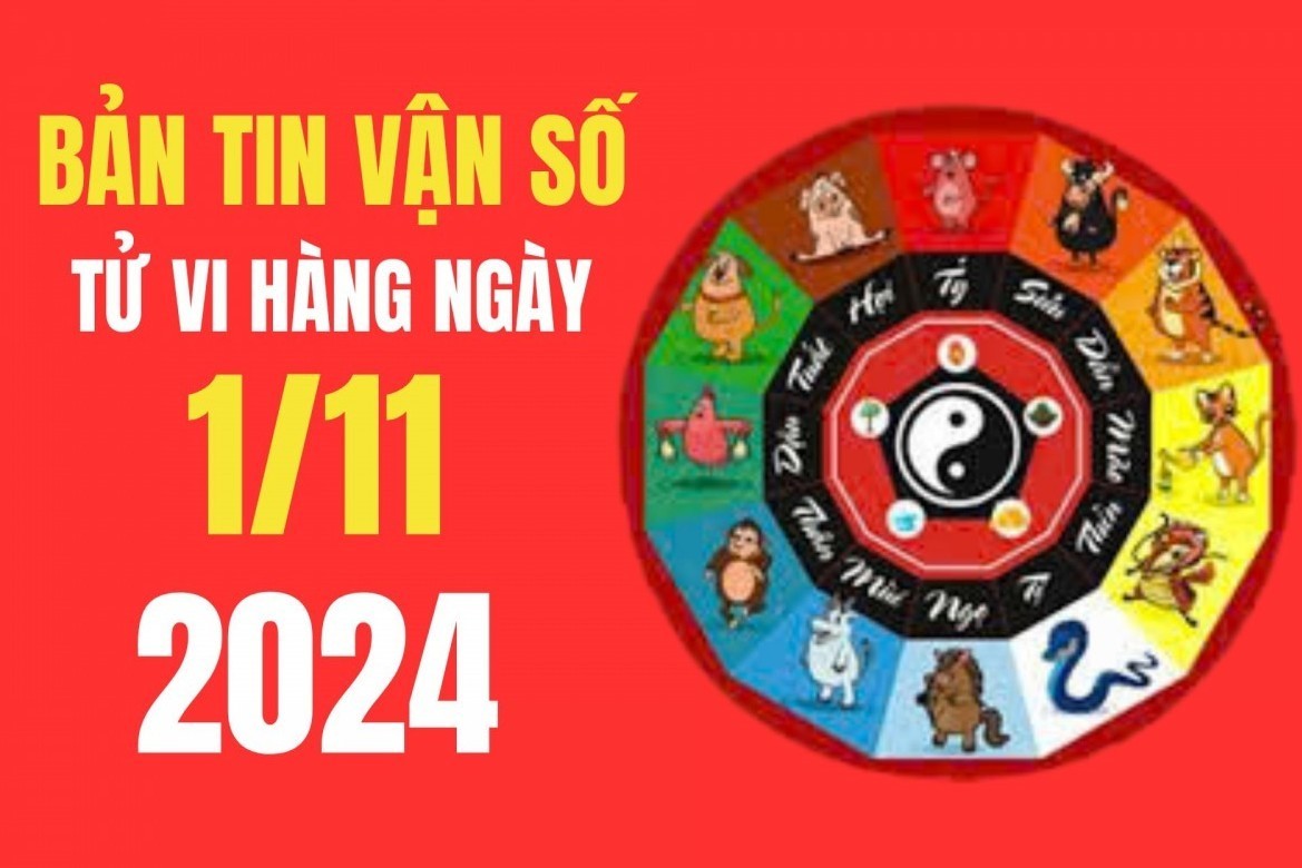 Tử vi - Vận số ngày 01/11/2024:  Thân, Dậu, Tỵ, Sửu  nhiêu tài lộc, may mắn, công việc thuận lợi