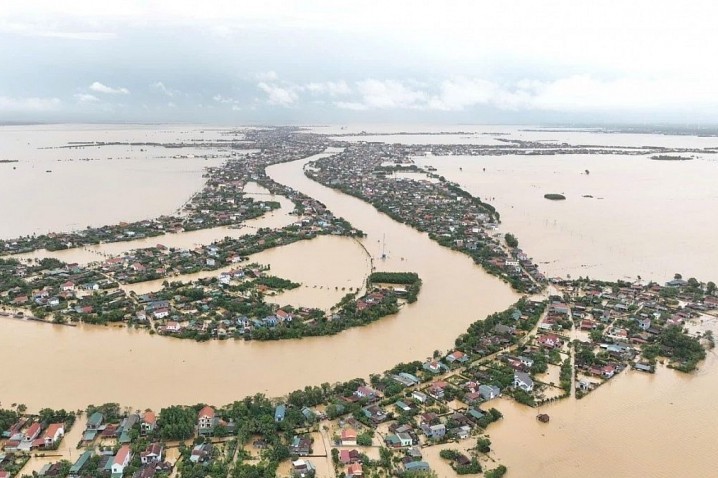 Bão số 6 gây ra nhiều thiệt hại cho 2 tỉnh Quảng Bình và Quảng Trị