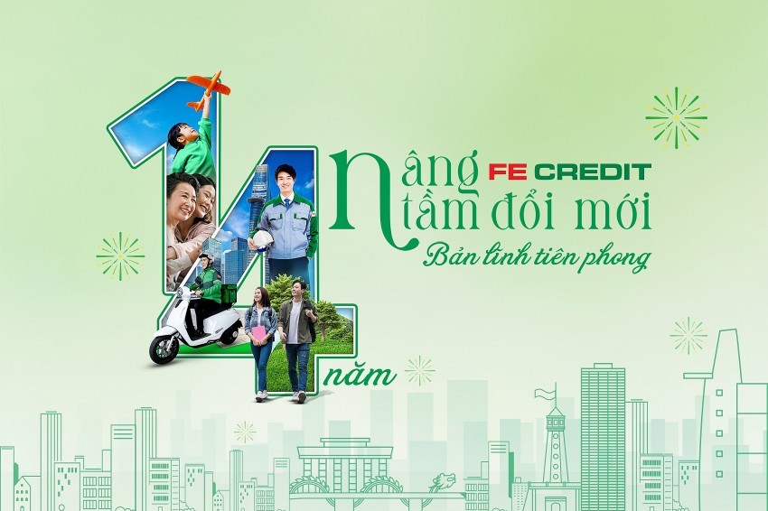 FE CREDIT vững vàng hành trình 14 năm phát triển