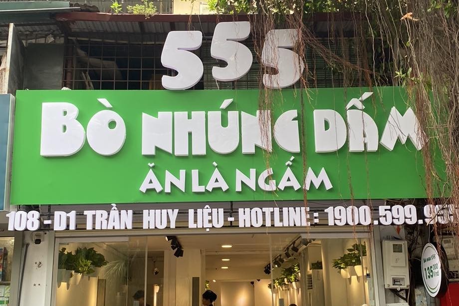 Sở Y tế Hà Nội phạt Bò nhúng dấm 555 - Giảng Võ vì không có chứng nhận ATTP