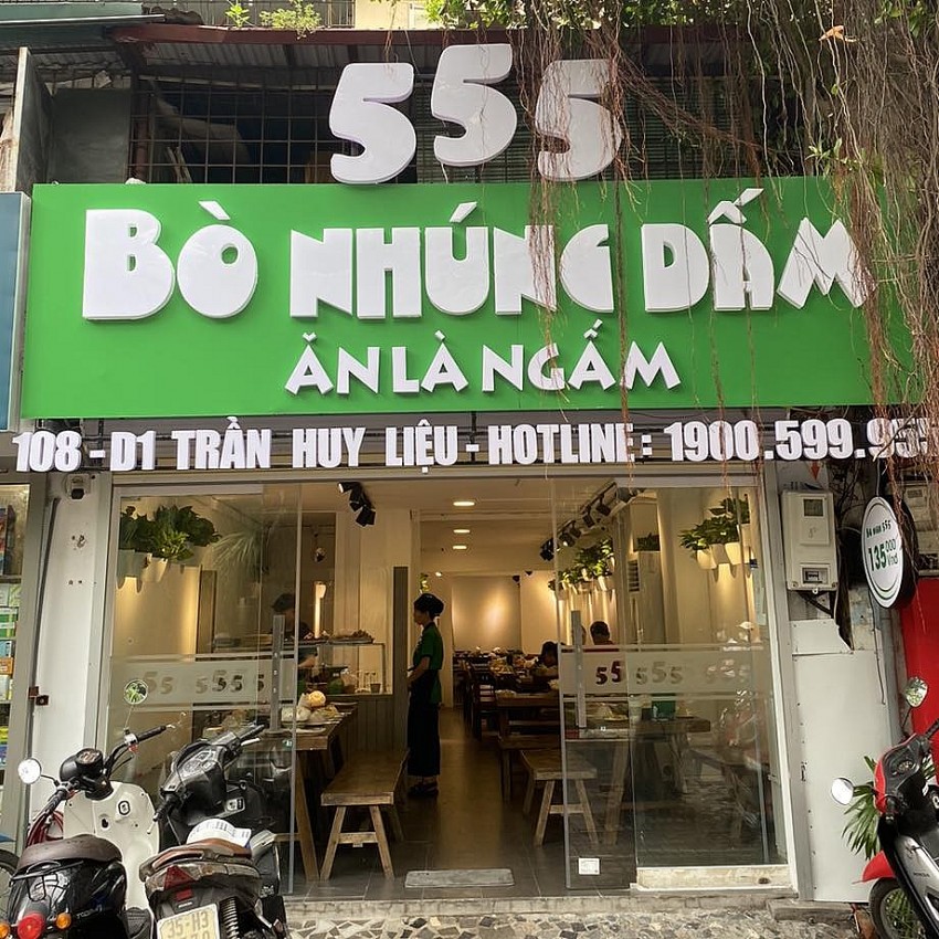 Sở Y tế Hà Nội phạt Bò nhúng dấm 555 - Giảng Võ vì không có chứng nhận ATTP